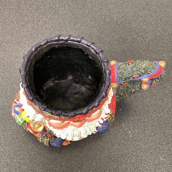 Danson Decor Kris Kringle Santa Colourful 3D Large Christmas Resin Mug - Picture 6 of 7